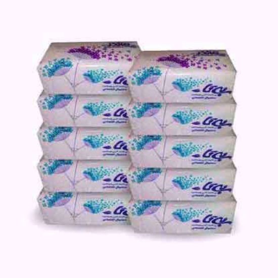 دستمال کاغذی 100 برگ بیتا بسته 10 عددی