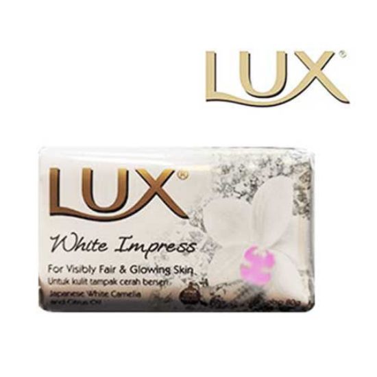 صابون لوکس مدل White Impress وزن 80 گرم