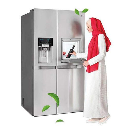تصویر  یخچال و فریزر ساید بای ساید دوو مدل D2S-3033S