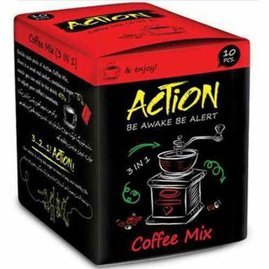 Picture of کافی میکس اکشن مدل 3in1  بسته 10 عددی