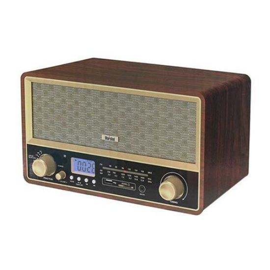 Picture of اسپیکر بلوتوثی قابل حمل مارشال مدل ME-1136 قهوه ای تیره