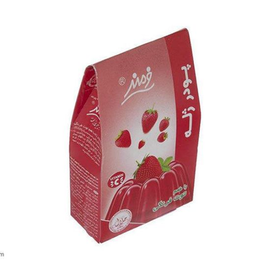 پودر ژله توت فرنگی