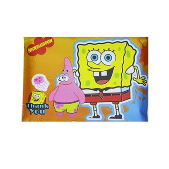 Picture of دستمال جیبی کودک مدل باب اسفنجی بسته 10 عددی