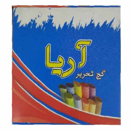 تصویر  گچ تحریر رنگی آریا بسته 6 عددی