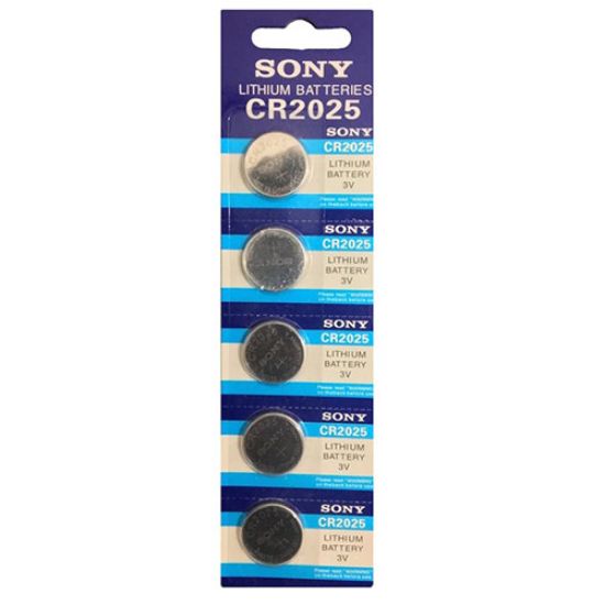 تصویر  باتری سکه ای سونی مدل SONY CR 2025