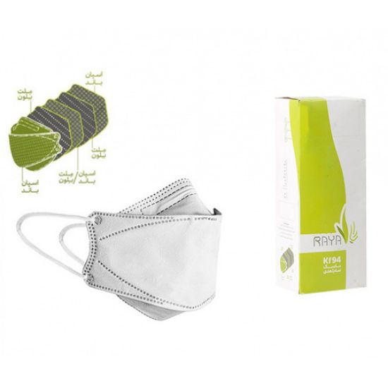 ماسک تنفسی سه بعدی رایا بسته 20 عددی
