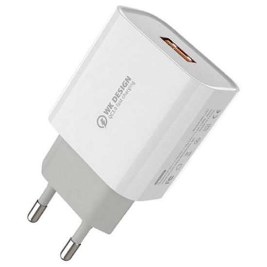 تصویر  شارژر دیواری مکس اسپید مدل WP-U57 به همراه کابل تبدیل Lightning