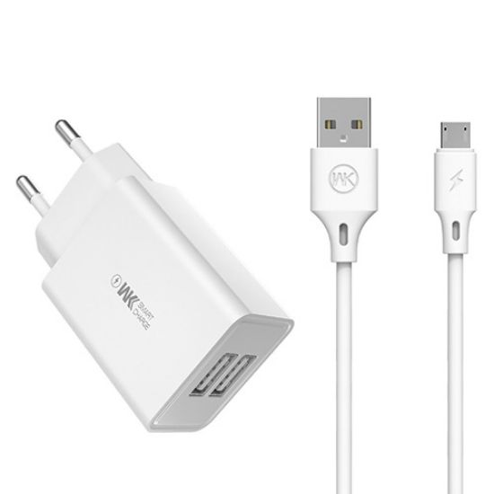 تصویر  شارژر دیواری مکس اسپید مدل WP-U56 به همراه کابل تبدیل Micro USB