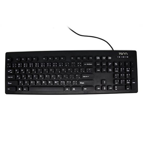 کیبورد سیمی تسکو مدل TK8022