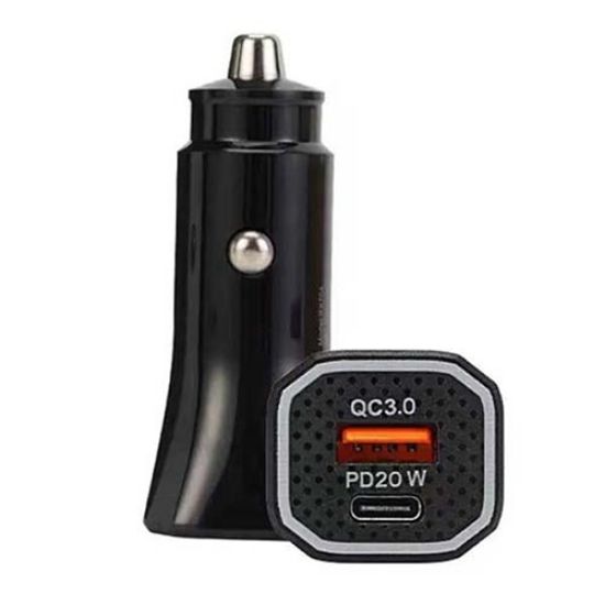تصویر  شارژر فندکی SMART مدل WKN-704 رنگ سفید
