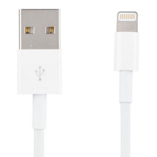 تصویر  کابل شارژ USB به لایتنینگ Foxconn مدل FOV8A54 طول 1 متر