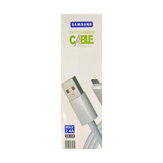 تصویر  کابل شارژر  TYPE-C رنگ طوسی