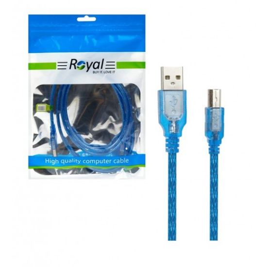 Picture of کابل پرینتر USB شیلدار طول 3 متر رویال (Royal)