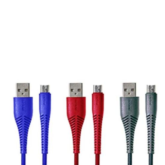 تصویر  کابل تبدیل USB به Micro USB بیاند مدل BUM-301 رنگ طوسی