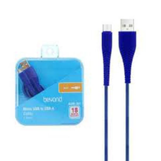 Picture of کابل تبدیل USB به Micro USB بیاند مدل BUM-301 رنگ آبی