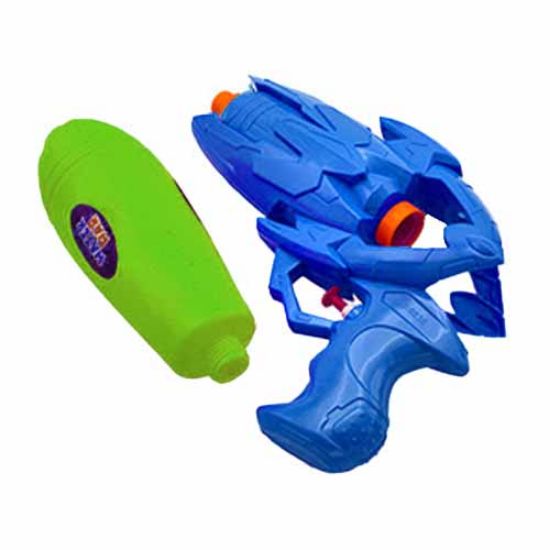 تصویر  اسباب بازی تفنگ آبپاش بزرگ تسما آبی سبز