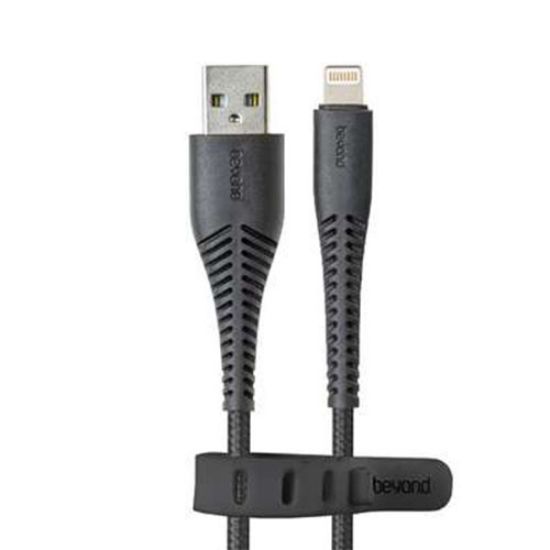 تصویر  کابل USB به لایتنینگ بیاند مدل BUL-301 مشکی-پک ناسالم