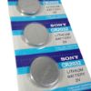 Picture of باتری سکه ای سونی مدل SONY CR 2032 بسته 5 عددی