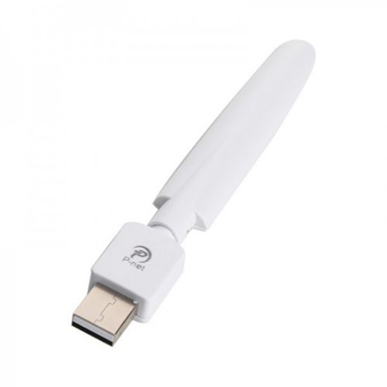 تصویر  کارت شبکه USB بی سیم آنتن دار پی نت مدل co.400