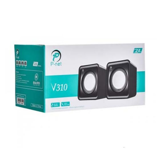 تصویر  اسپیکر دو تکه پی نت مدل V310