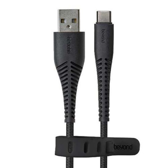 تصویر  کابل USB به USB-C بیاند مدل BUC-301 رنگ مشکی