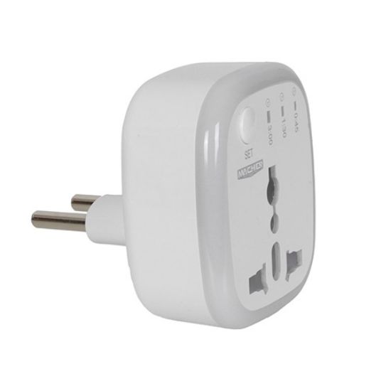 تصویر  تبدیل برق 3 به 2 تایمر دار مچر مدل MR-265