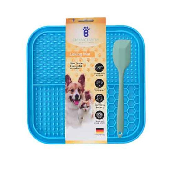 Picture of مت لیسیدنی تشویقی سگ و گربه بایو موزارا آبی