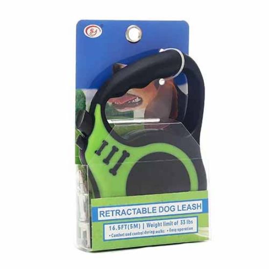 Picture of بند قلاده سگ و گربه طول 5 متری سبز