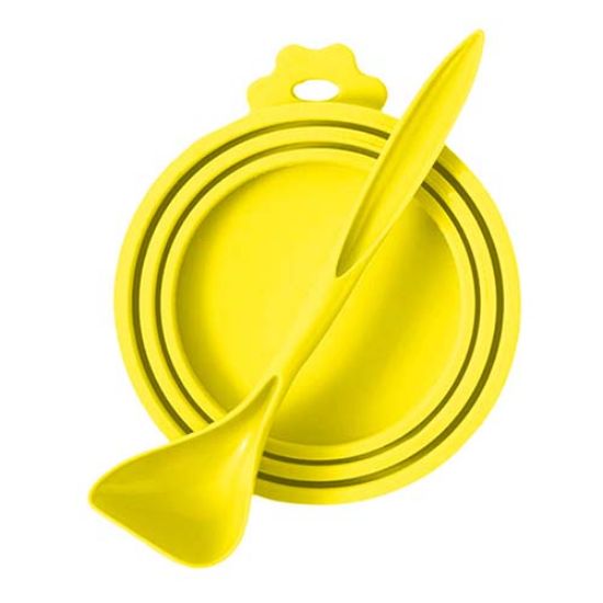 Picture of درب و قاشق کنسرو سگ و گربه بایو موزارا زرد