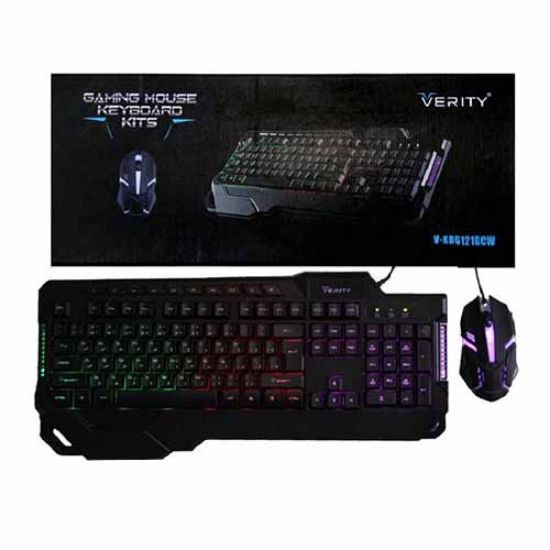 Picture of ماوس و کیبورد مخصوص بازی وریتی مدل V-KB6121GCW